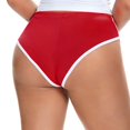 thumbnail image 3 of SWSMCLT Women's Autumn Shorts Athletic Cheeky Jogger Jogging Short Yoga Shorts Yoga Pants Breathable Comfy Burgundy 8, 3 of 5