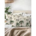 thumbnail image 2 of Outdoor Pillows Waterproof, Summer Palm Tree Throw Pillows with Inserts Included, Tropical Plants Botanical Vintage Indoor Outdoor Decorative Lumbar Pillow for Bed/Couch/Patio 12"x20", 1Pcs, 2 of 8