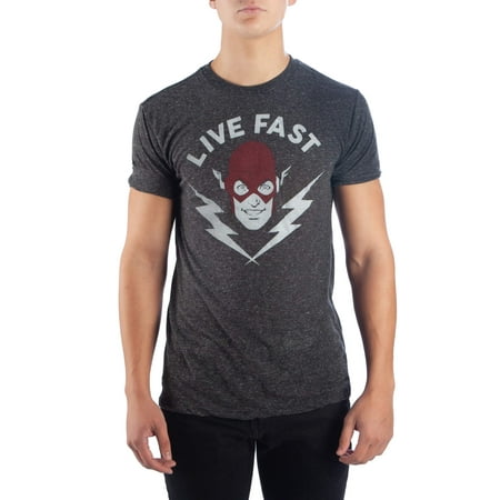 - Men's Poly/Linen Blend DC Comics Flash