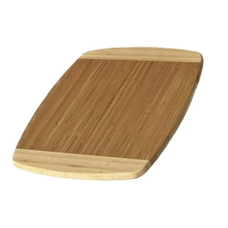 Simply Bamboo Natural Brown Organic Edge-Grain bamboo wood Paddle Serv
