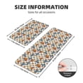 thumbnail image 2 of Yiaed Butterflies Wild Insect Kitchen Rugs Sets of 2 Kitchen Mats Cushioned Anti Fatigue Kitchen Rug Tapetes Para Cocina for Sink,Laundry Room, 2 of 6
