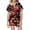 v#156Dark Purple421, variant on Toddler Girl'S Pajamas Cute Halloween Pumpkin with Witch Hat Pattern Short Sleeve Notch Collar Button Down Relaxed Fit 2Pc Summer All-Day Wear Elegant Homewear,Purple,8-9 Years
