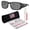 Matte Black Frame | Prizm Black Lens, variant on OO9521 Tourniquet Square Shaped Non-Polarized Sunglasses for Men - Includes Official Eyewear Kit - Matte Black Camo Frame with Prizm Ruby Lens