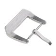 thumbnail image 4 of serony Brushed Stainless Steel Watch Band Screw-in Pin Buckle Head Clasp 18mm, 4 of 8