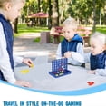 thumbnail image 3 of CYFW 4 in a Row Connect Game Travel Board Game Travel Board Games (Small) Mini 7X4.8 Inch, 3 of 7
