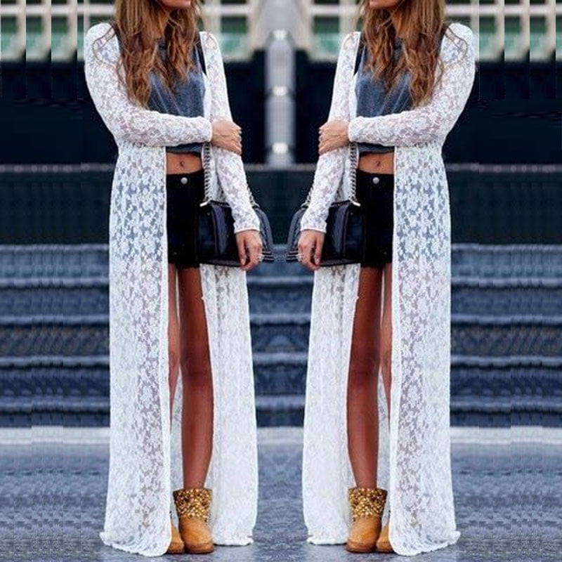 crochet beach cardigan