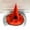 Red, variant on Womens Pointed Witch Hat, Wizard Cap Party Makeup Prop Black Sizes One Size