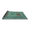 thumbnail image 2 of Ahgly Company Indoor Round Persian Light Blue Traditional Area Rugs, 8' Round, 2 of 4