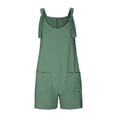 thumbnail image 5 of Girls Jumpsuit Sleeveless Summer Clothes for Girls Loose Rompers Adjustable Leg Cute Teen Clothes 7-8 Years Girls Fashion, 5 of 5