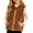 Coffee, variant on Fleece Vest for Kids Sleeveless Warm Comfy Full Zip Casual Jackets with Pockets Fall Winter Going out Tops