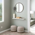 thumbnail image 2 of Ballucci 36" Floating Shelf, Wall Ledge with Invisible Bracket, 8" Deep, White, 2 of 8