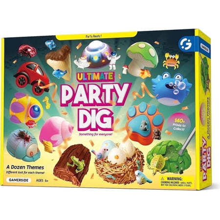Piano Potato 12-Pack Mystery Dig Kit – STEM Excavation Science Toys for Kids 6-12, 12 Individual Surprise Blind Boxes, Perfect Party Favors & Birthday Gift