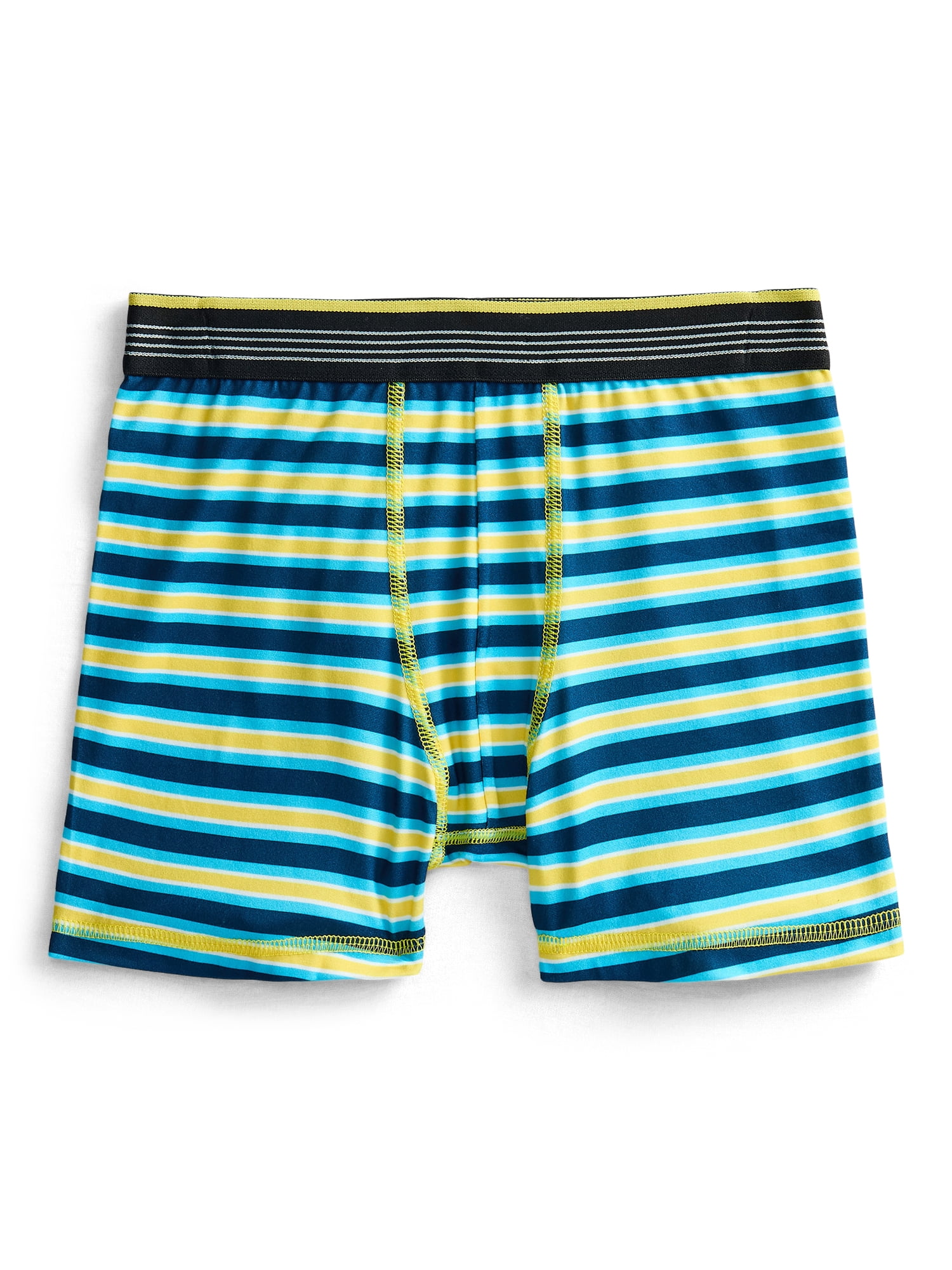 Wonder Nation Boys Boxer Brief Breakfast Underwear, 4-Pack, Sizes S-XL