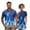 Blue Flame, variant on Binienty Island Sailboat Golf Clothing Set for Couple Casual 1/4 Zip Men's Golf Shirt Women's Golf Skort Matching Set for Tennis Hiking & Outdoor Sports Casual Summer Golf Outfit