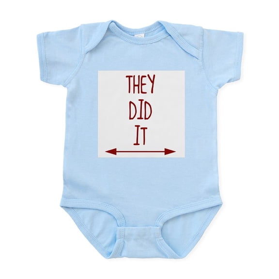 CafePress - They Did It Infant Bodysuit - Baby Light Bodysuit, Size Newborn - 24 Months
