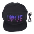 thumbnail image 2 of Sombrero LED, Sombrero LED Colorido Tamaña Ajustable De Matriz Para Fiesta, 2 of 7