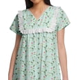 thumbnail image 3 of Moomaya Nuisette en Dentelle de Coton pour Femmes Col en V Imprimé, 3 of 5