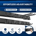 thumbnail image 4 of Organizador de herramientas de garaje de alta resistencia SUKIZZ de 164 cm, capacidad de 310 kg, 4 of 6