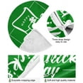 thumbnail image 2 of Coolnut St. Patrick's Day Clover Christmas Tree Skirt Tree Skirt for Holiday Party Home Christmas Day Ornaments48", 2 of 6
