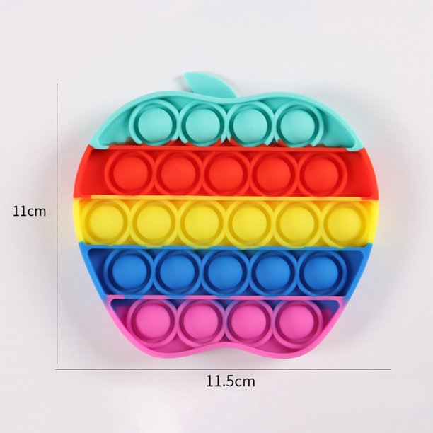 Juego de luces de juguete Foxmind Push Pop It ti Fidget/Unicorn square coleccionables Popits