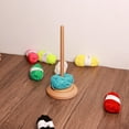 thumbnail image 4 of Joernso Wooden Yarn Holder Single or Double Yarn Skein Holder Desk Yarn Thread Dispenser Spinner for Crocheting Twirling Yarn Knitting Embroidery Accessory, 4 of 7