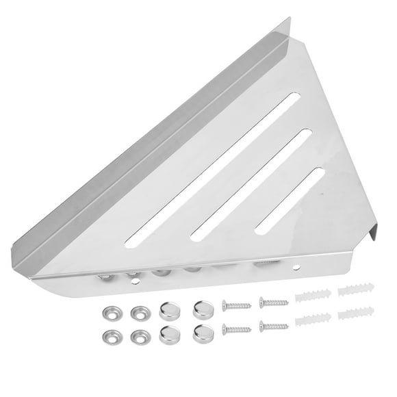Corner Cabinet Bathroom Corner Shelf Corner Shelves Small Shelf, Bedroom Shelves, Corner Wall Shelf, For Bedroom For Bathroom Punching Type