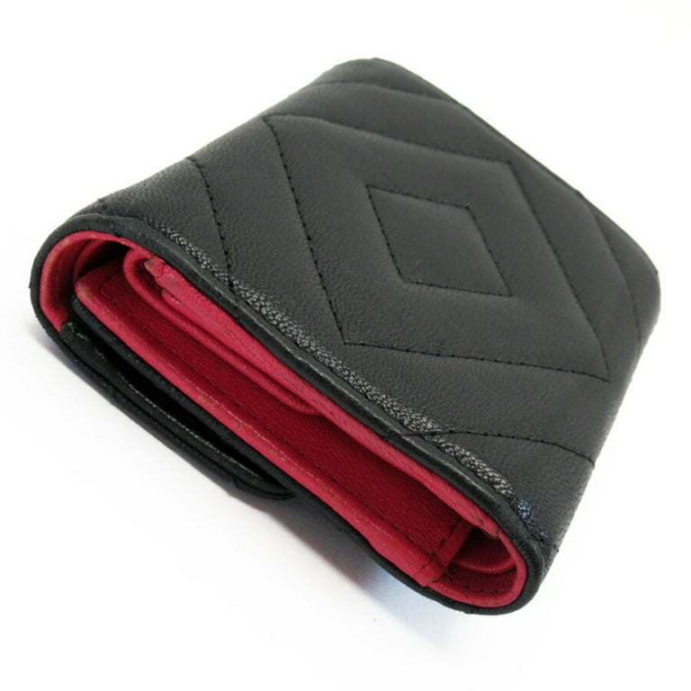 red chanel flap wallet