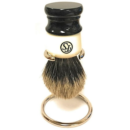 Quality Badger Shaving Brush- FS Stripey- Knot Size 24mm - Comes with Free (Best Quality Shaving Brush)