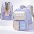 thumbnail image 2 of Huanglei Sac d'École Primaire Nuage Réduit la Charge 1 3 6 Grande Capacité Compartiment pour Garçons et Filles 5 10 Ans, 2 of 9
