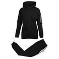 thumbnail image 2 of Women’s Tech Fleece 4-Piece Set - Zipper Hoodie & Jogger Sweatpants, Soft Cotton Blend, Stylish & Comfortable, 2 of 6