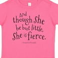 thumbnail image 4 of Inktastic Though She Be but Little Shakespeare Quote Boys or Girls Toddler T-Shirt, 4 of 5