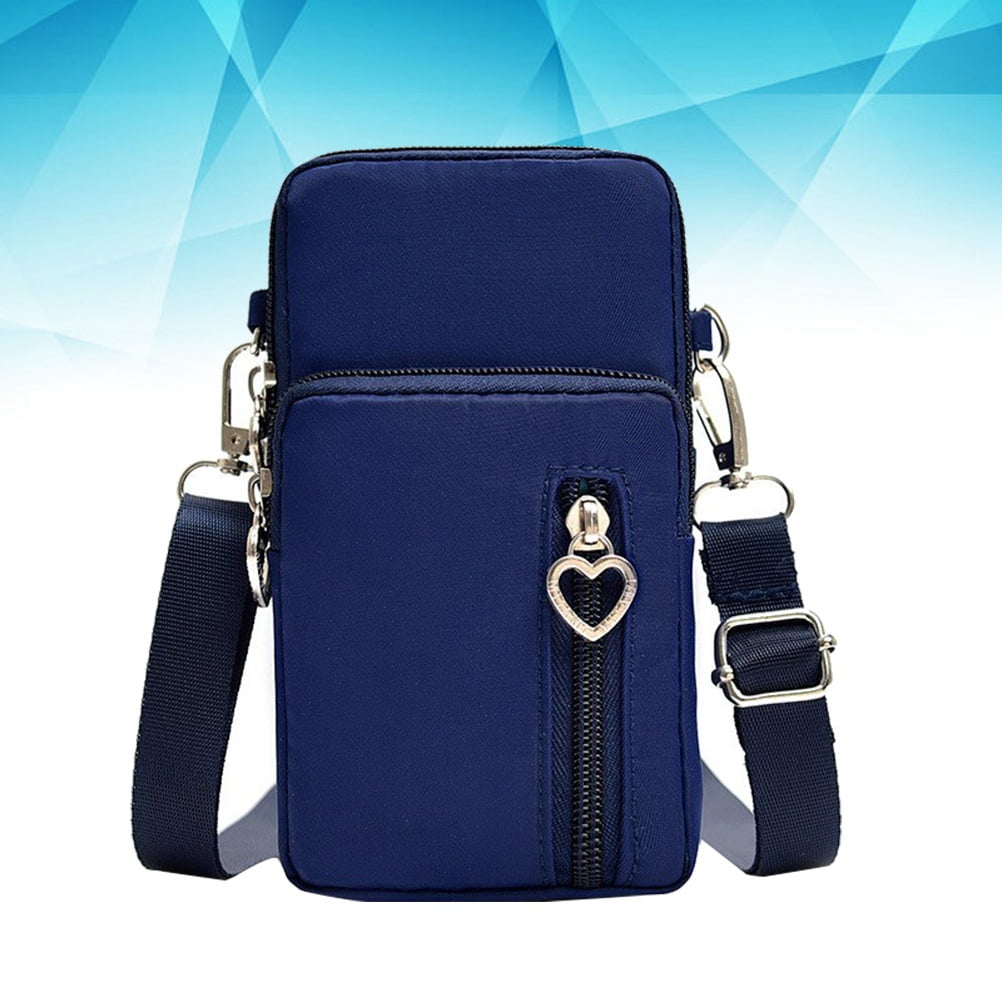 1pc Mini Crossbody Bag Single Shoulder Bag Cell Phone Purse Wallet Bag for Women Lady Blue Walmart