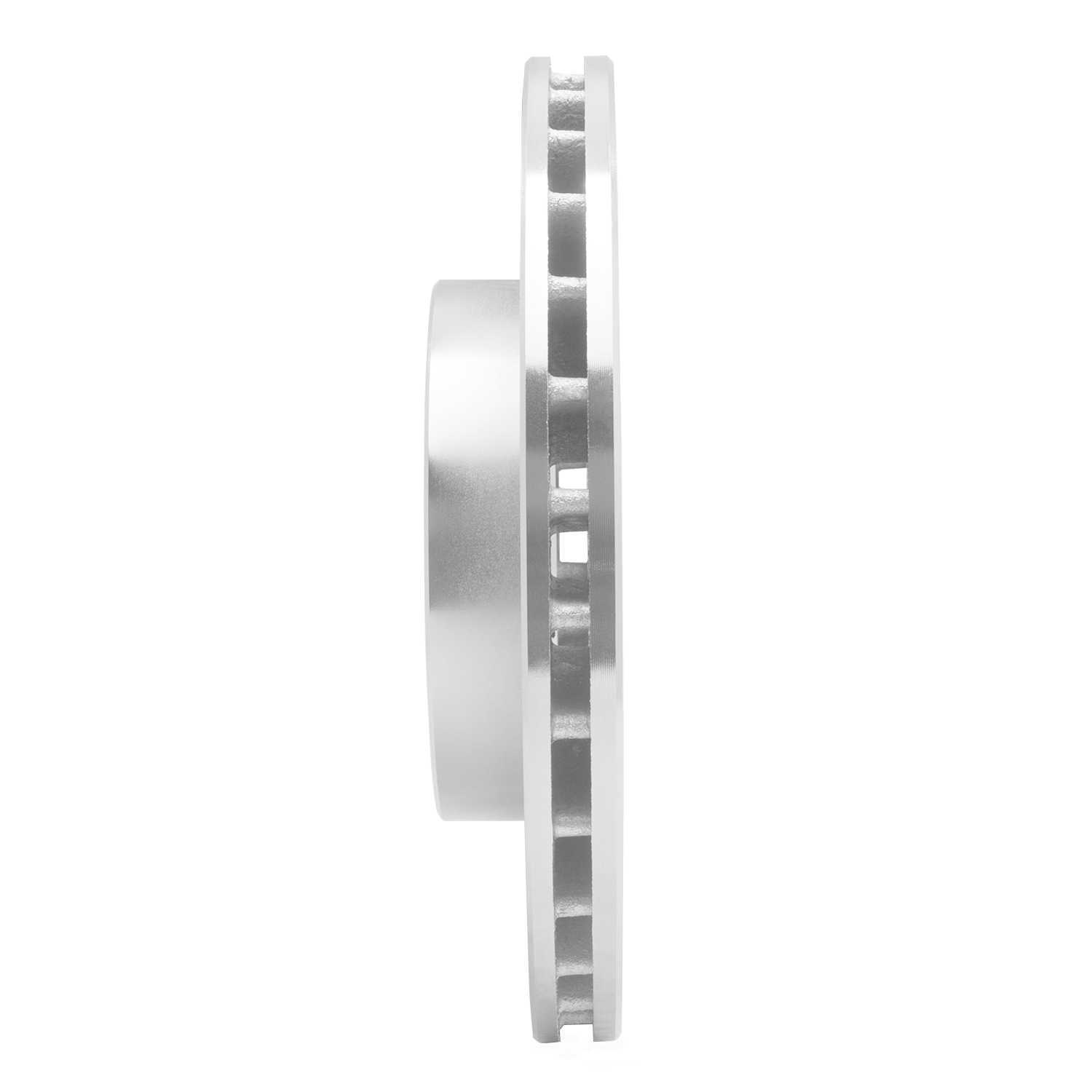 Dynamic Friction Company 631-76044L DFC Brake Rotor - Drilled And Slotted - Silver