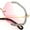 Gold - Pink, variant on Womens Bling Rhinestone Jewel Rimless Cloud Shape Luxury Sunglasses Gold - Blue Pink