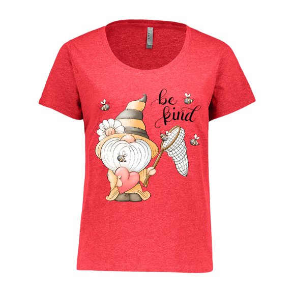 Inktastic Bee Gnome Women's Plus Size T-Shirt