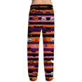 thumbnail image 4 of Satingcolo Men's Halloween Printed Drawstring Pajama Pants Comfortable Sleepwear with Fun Halloween Pattern for Lounging and Sleeping at Home, 4 of 6