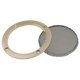 thumbnail image 5 of Rejilla protectora circular decorativa para subwoofer de 3 pulgadas con malla para altavoces oro, 5 of 7