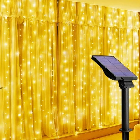 300 LED Fenêtre Rideau Guirlande Lumineuse Fête De Mariage Maison