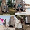 Camouflage Pop Up Portable Camping Shower Tent Changing Bathroom Pod ...