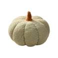 thumbnail image 2 of Cififendec Halloween Pumpkin Plush Pillow, 9.84"×7.87", Soft Fluffy Teddy Fleece Pumpkin Cushion for Indoor Home Decoration, Warm Fall Festive Accent Pillow, 2 of 6