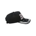 thumbnail image 3 of Top Headwear Studded Pink Ribbon Distressed Baseball Cap - Black, 3 of 4