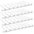 thumbnail image 1 of 100Pcs  Practical Disposable Cable Zip Ties Anti-theft Self-locking Tie For Clothes Suitcase Shoes Bag Label Tag,white, 1 of 7
