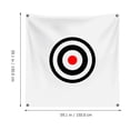 thumbnail image 2 of TABLZONE Foldable White Chipping Net for Golf Swing Practice Indoor Outdoor Sturdy Hitting Cloth, 2 of 8