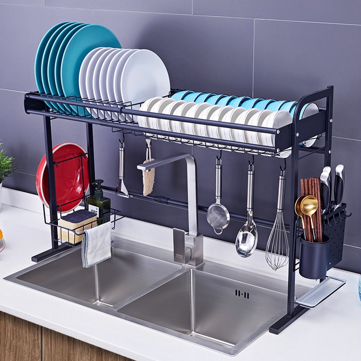 Stainless Steel Kitchen Shelf Rack Drying Drain Storage Bins : Stainless Steel Kitchen Shelf Rack Drying Drain Storage ... - Check spelling or type a new query.