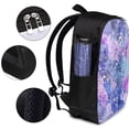 thumbnail image 5 of YFYANG 17" Laptop Backpack, Purple Watercolor Art Fashion Travel Work Backpack with USB and Headphone Cable Interface for Men and Women, 5 of 8