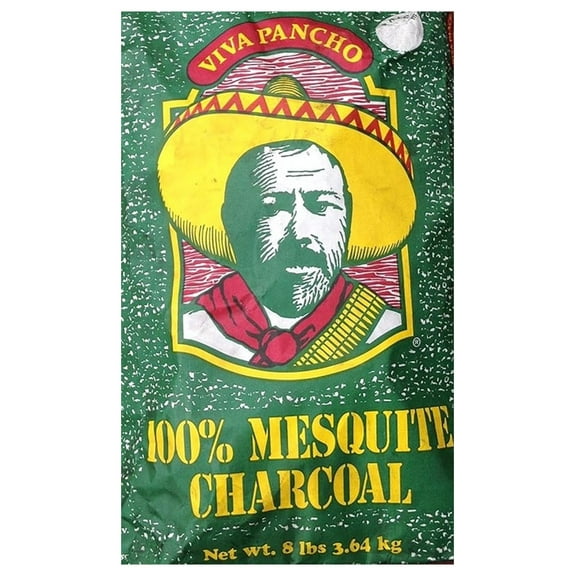 8 LB Bag of Authentic & Natural 100% Mesquite LUMP Charcoal, Handmade