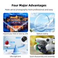 thumbnail image 3 of External Wide-Angle Lens Filter Augmented for Mini 4 Pro, 3 of 5
