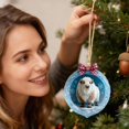 thumbnail image 2 of 1PCS Animal Christmas Ornament 2025 Cute Animal Tree Ornament 2D Acrylic Christmas Tree Ornaments Xmas Little Animal Hanging Ornaments for Home Xmas Decor, 2 of 5