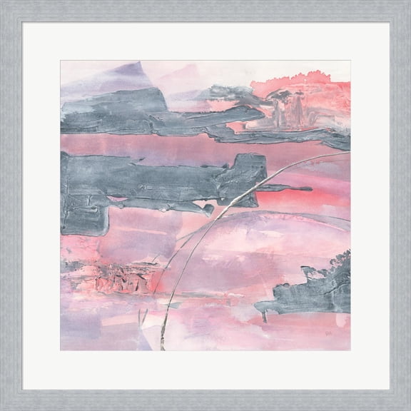 Great Art Now Whitewashed Blush II by Chris Paschke Framed Wall Art 20"W x 20"H