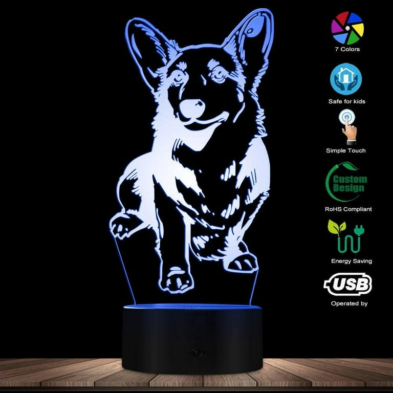 Corgi night deals light